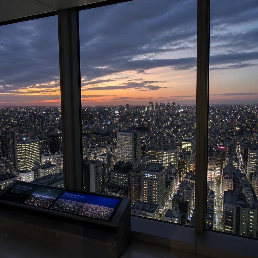 Sunshine 60 Observatory (Sky Circus) — Ikebukuro Tokyo attraction