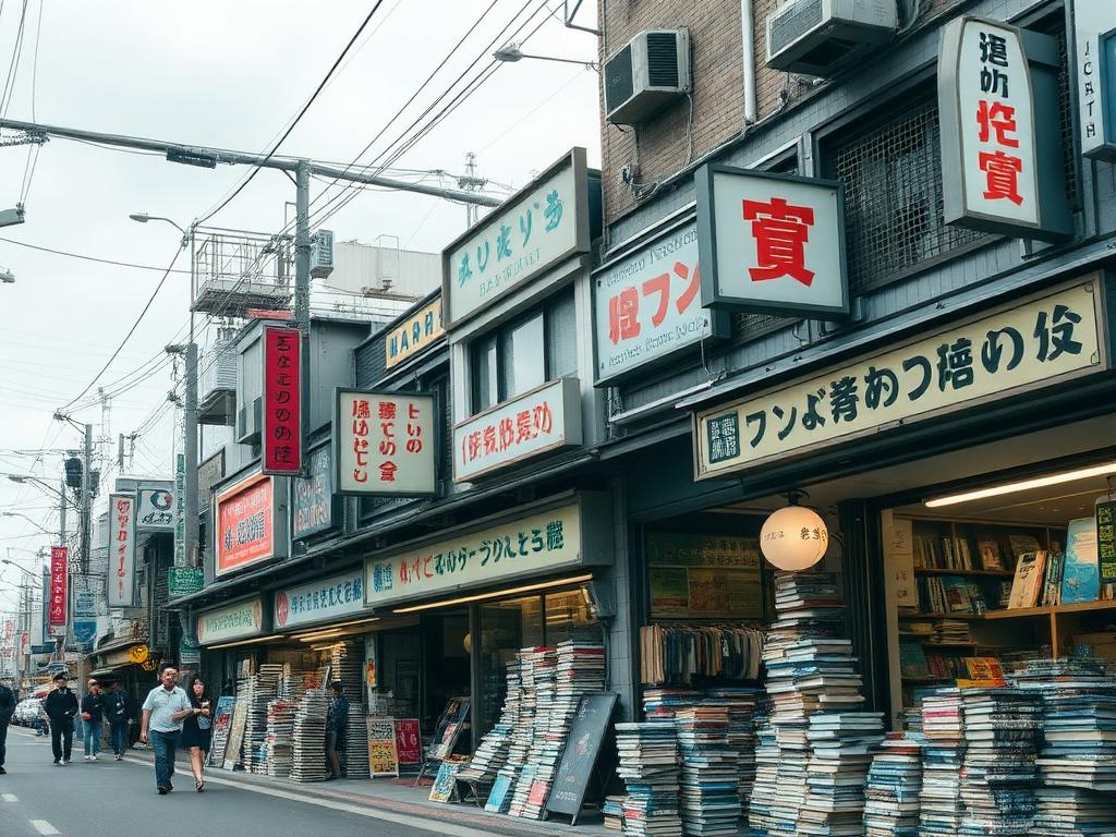 Jimbōchō book town — Kanda Tokyo attraction