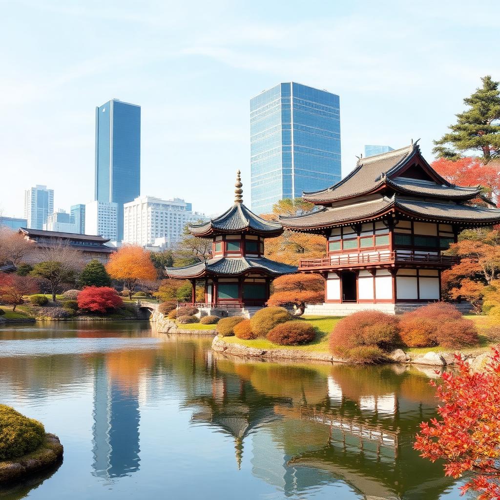 Hamarikyū Gardens — Minato Tokyo attraction