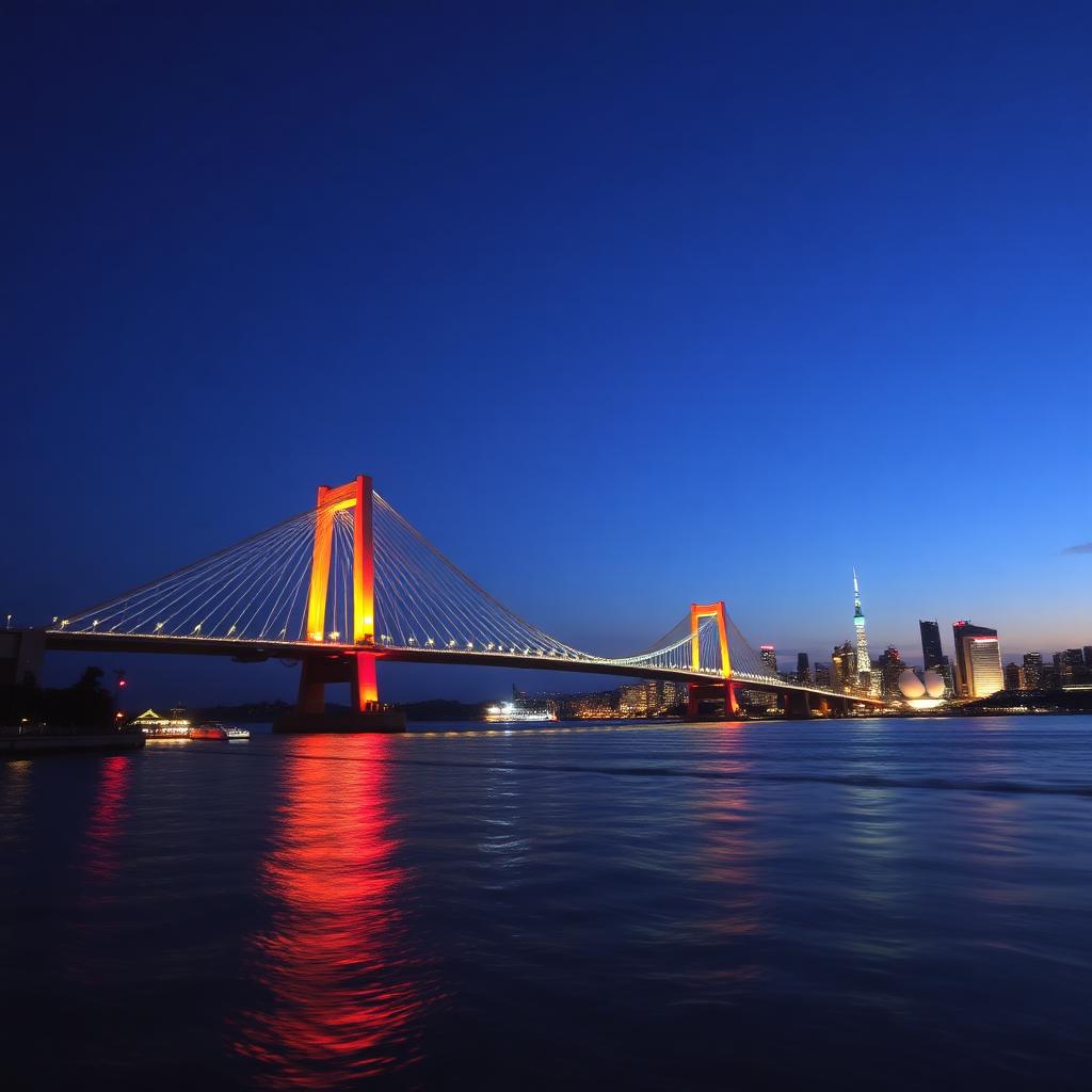 Rainbow Bridge & Tokyo Bay — Minato Tokyo attraction