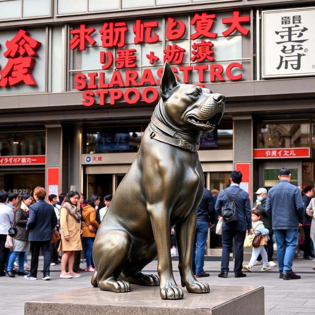 Hachiko Statue — Shibuya Tokyo attraction