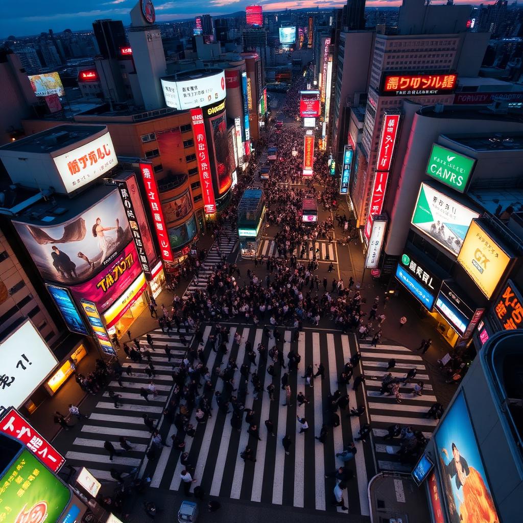 Shibuya Scramble Crossing — Shibuya Tokyo attraction